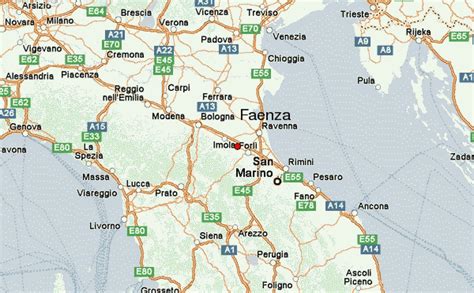 Dove si trova Faenza (RA), mappa e cartina geografica .